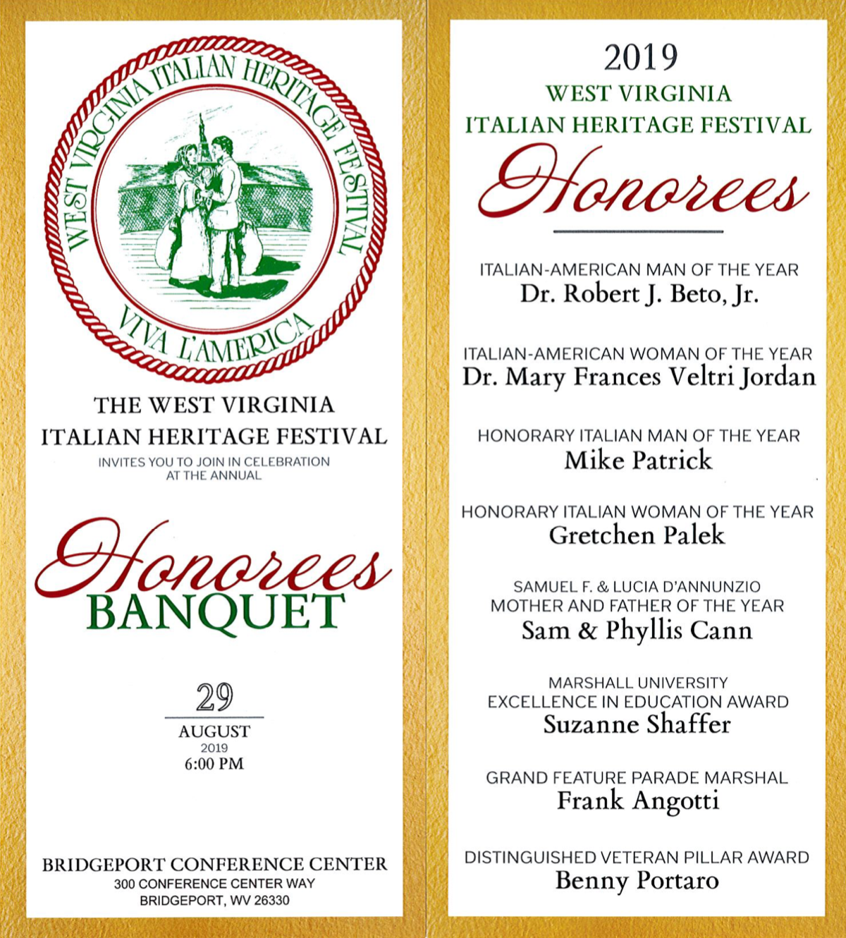 41st Annual West Virginia Italian Heritage Festival