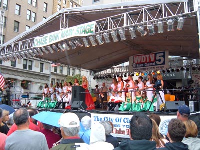 Scene from the West Virginia Italian Heritage Festival