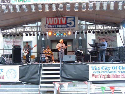 Scene from the West Virginia Italian Heritage Festival