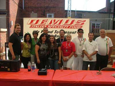 Scene from the West Virginia Italian Heritage Festival