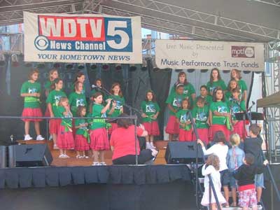 Scene from the West Virginia Italian Heritage Festival