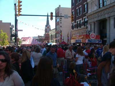 Scene from the West Virginia Italian Heritage Festival