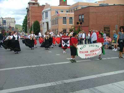 Scene from the West Virginia Italian Heritage Festival