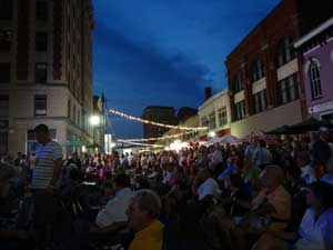 Scene from the West Virginia Italian Heritage Festival