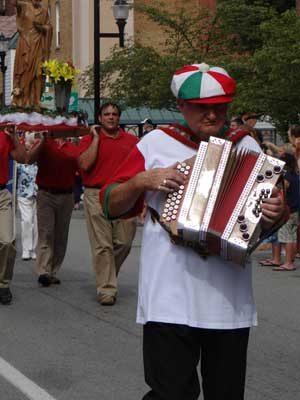 Scene from the West Virginia Italian Heritage Festival