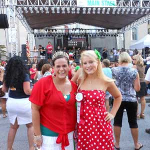 Scene from the West Virginia Italian Heritage Festival