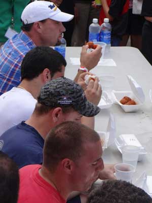 Scene from the West Virginia Italian Heritage Festival