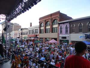 Scene from the West Virginia Italian Heritage Festival