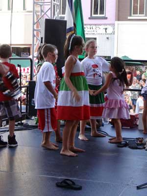 Scene from the West Virginia Italian Heritage Festival