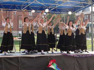 Scene from the West Virginia Italian Heritage Festival