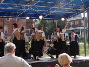 Scene from the West Virginia Italian Heritage Festival