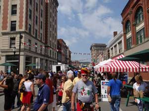 Scene from the West Virginia Italian Heritage Festival