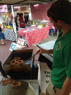 Scene from the West Virginia Italian Heritage Festival