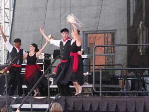 Scene from the West Virginia Italian Heritage Festival