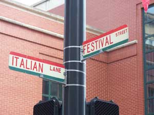 Scene from the West Virginia Italian Heritage Festival