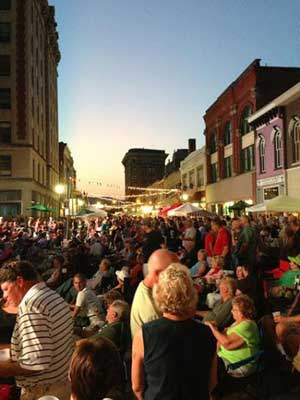 Scene from the West Virginia Italian Heritage Festival