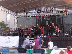 Scene from the West Virginia Italian Heritage Festival