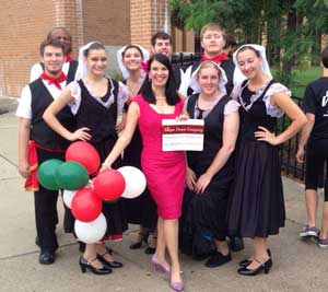 Scene from the West Virginia Italian Heritage Festival