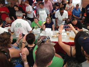 Scene from the West Virginia Italian Heritage Festival