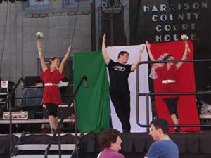 Scene from the West Virginia Italian Heritage Festival