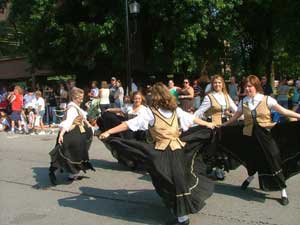 Scene from the West Virginia Italian Heritage Festival