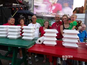 Scene from the West Virginia Italian Heritage Festival