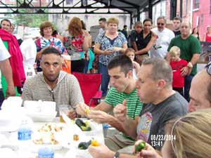 Scene from the West Virginia Italian Heritage Festival