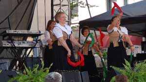 Scene from the West Virginia Italian Heritage Festival