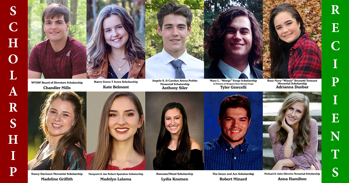 WVIHF 2019 Scholarship Recipients